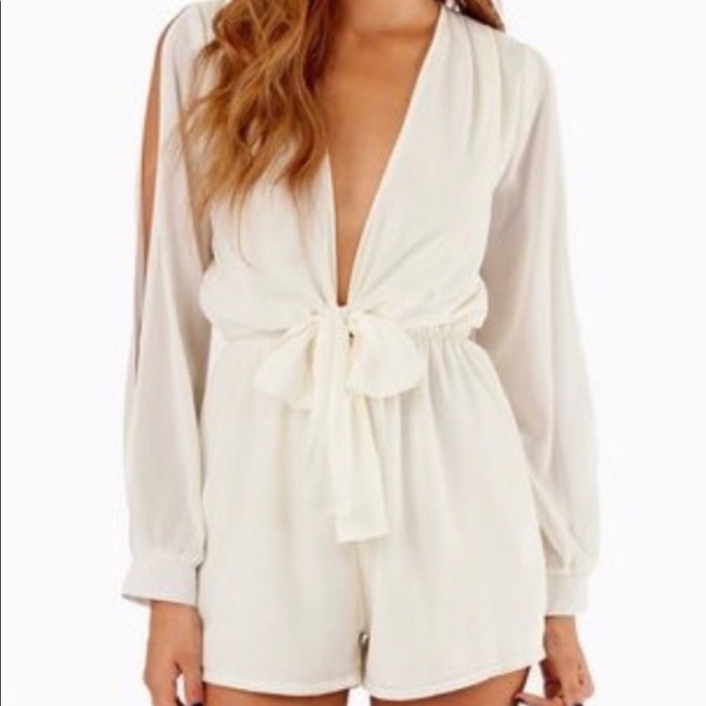 Tobi ivory romper